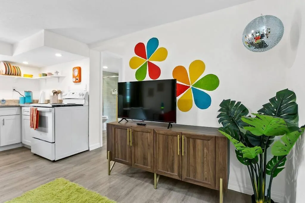 That 70'S Themed Apt Close To Coffee, Food + Shops Tampa 0*,  United States